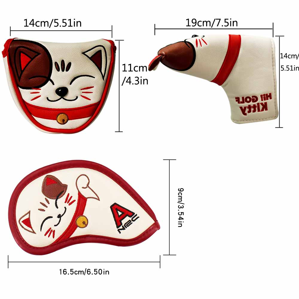 Golf Headcovers 1 3 5 UT kiero – Putter Mallet Blade recenzja i cena